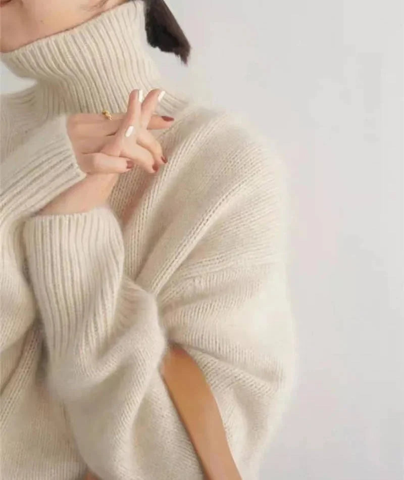 Turtleneck Sweater Oversized Fit