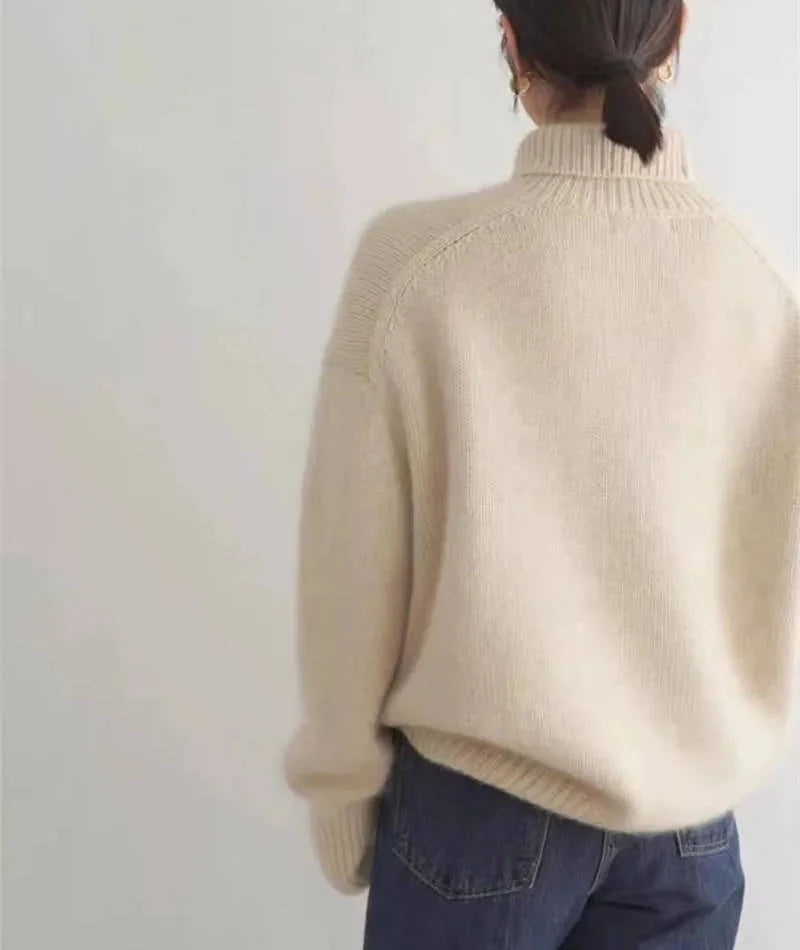 Turtleneck Sweater Oversized Fit