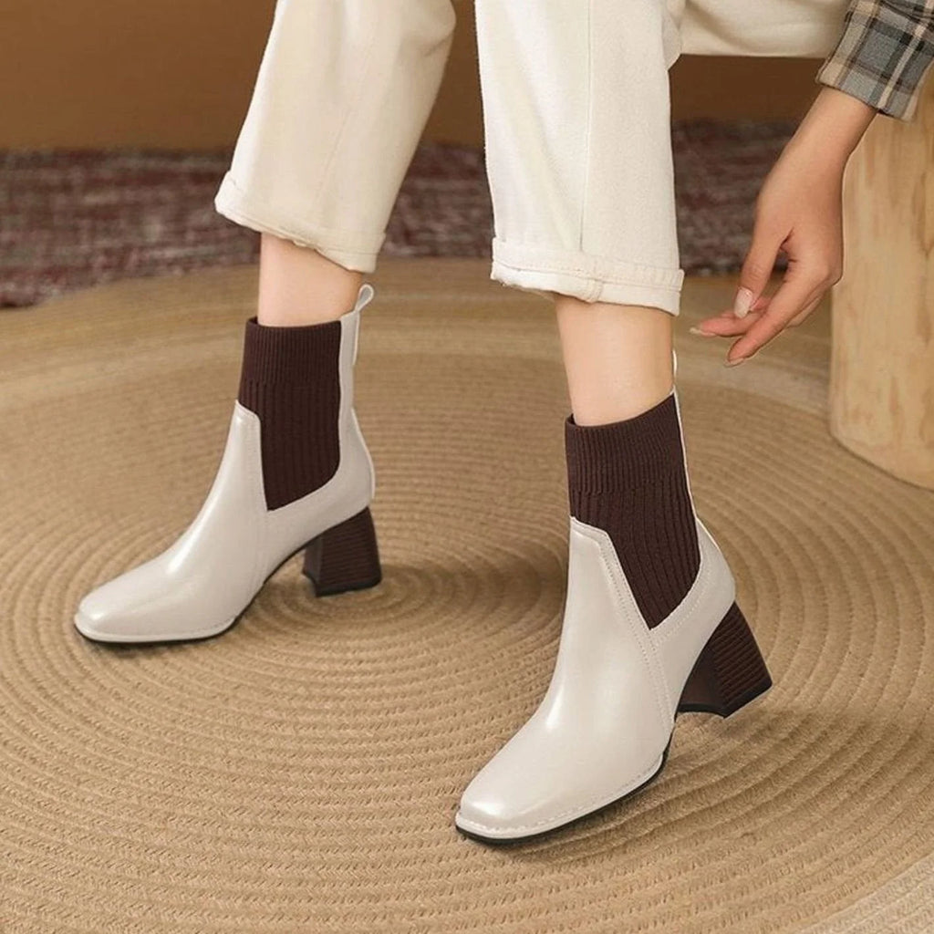 Chelsea boots women – Dark Brown