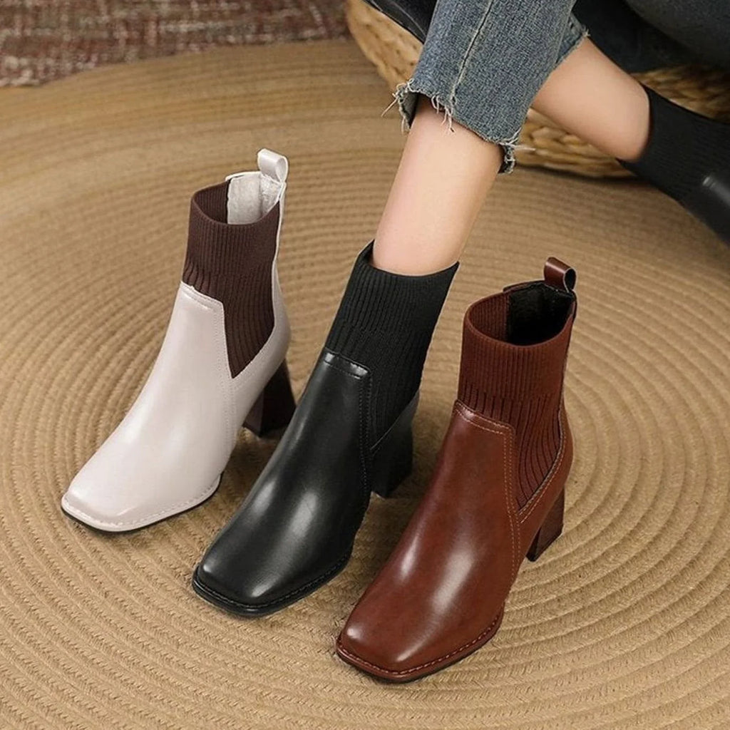 Chelsea boots women – Dark Brown