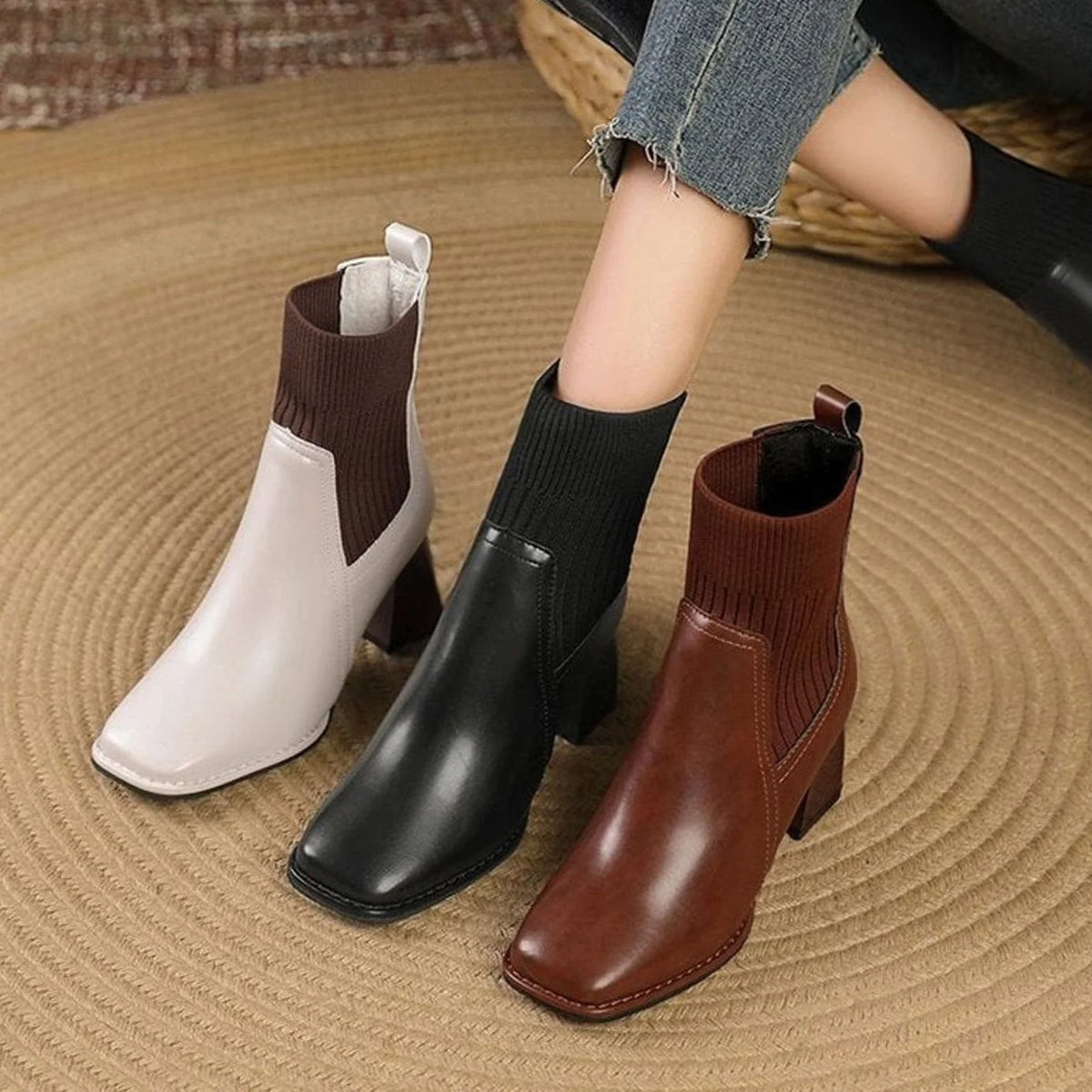 Chelsea boots women – Dark Brown