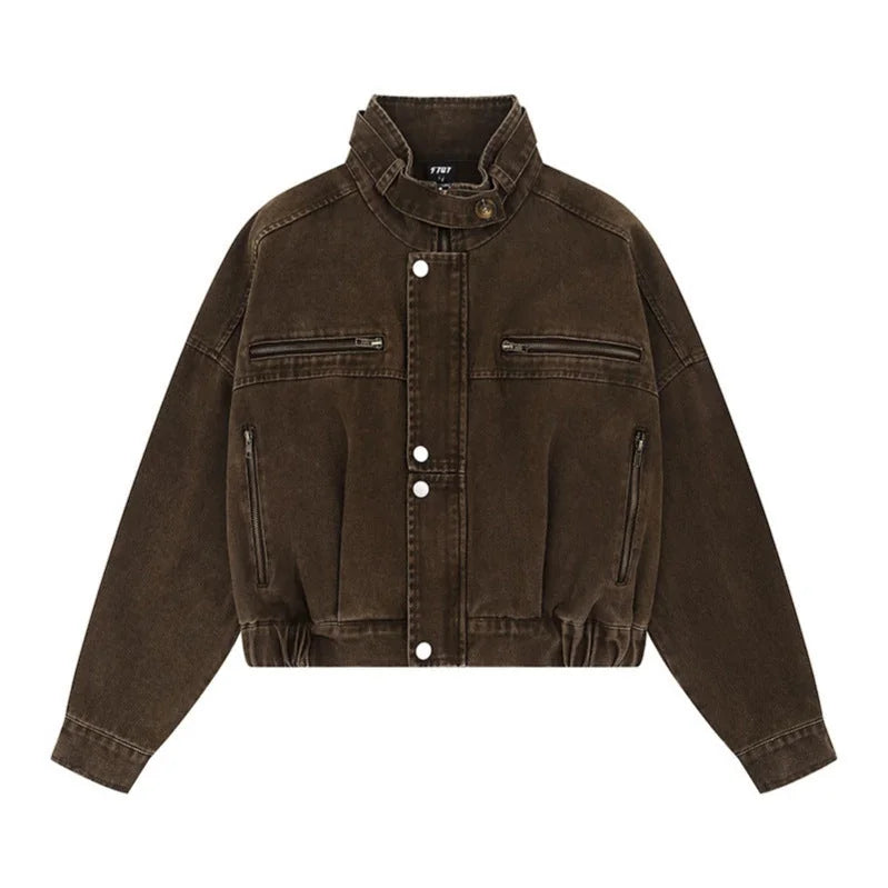 bomber jacket women – Brown