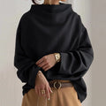 Oversized Roll Neck Knit Sweater