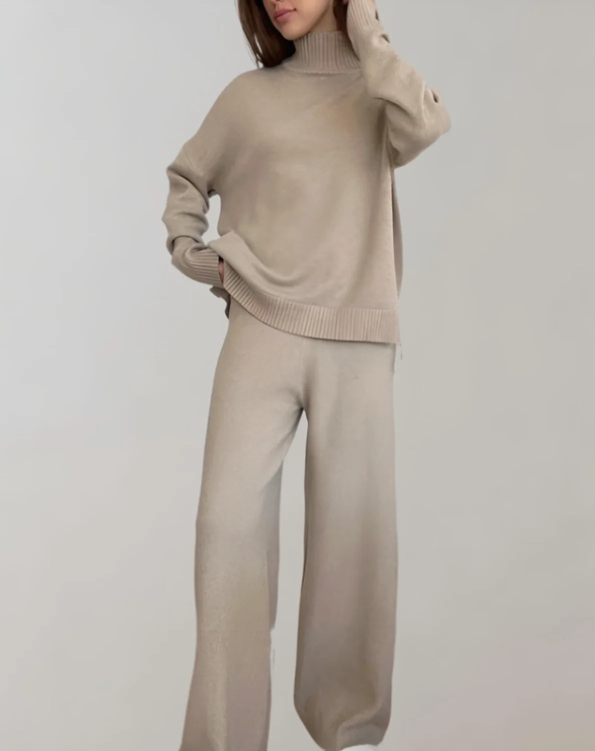pants set – Brown
