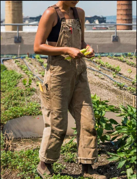 Wide Leg Dungaree Overalls for Women