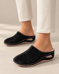 womens slippers – Black