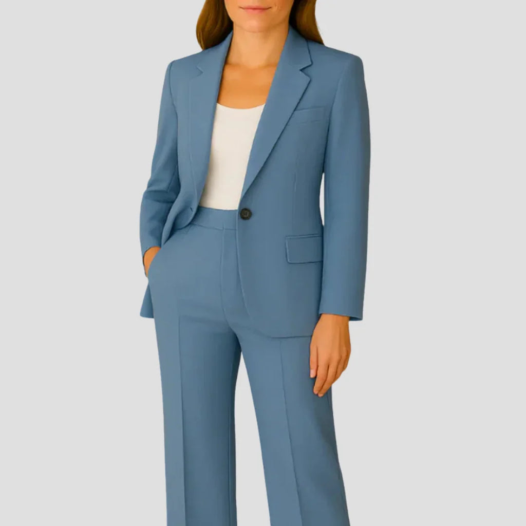 blazer women suit set – Blue