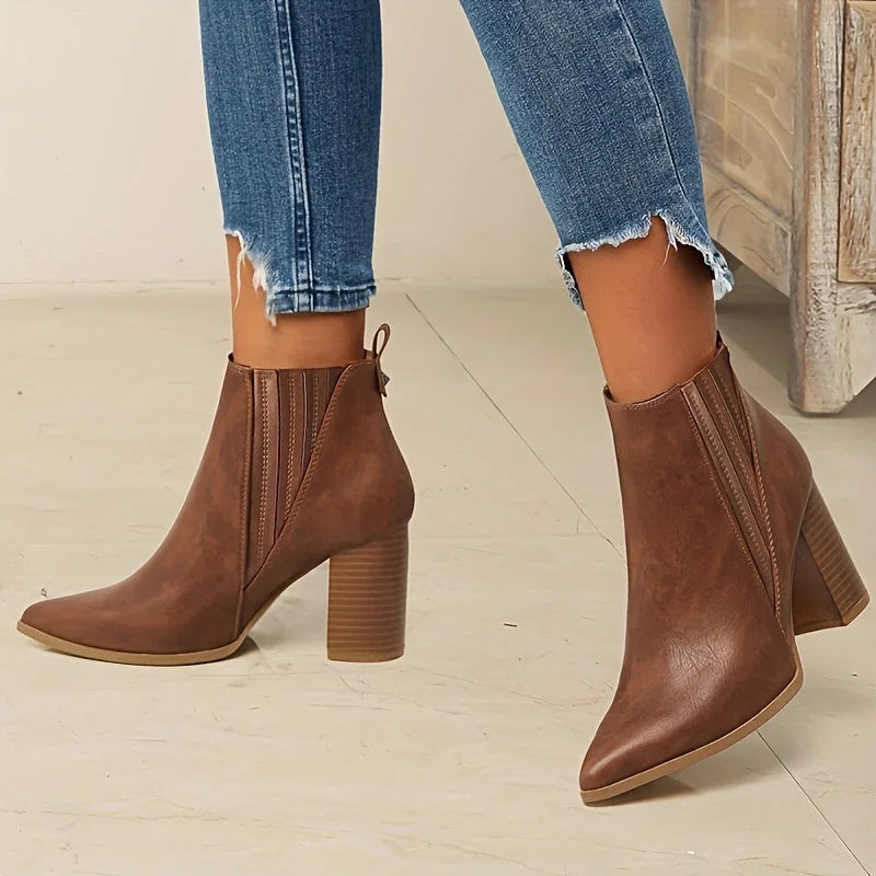 Chelsea boots women – Brown
