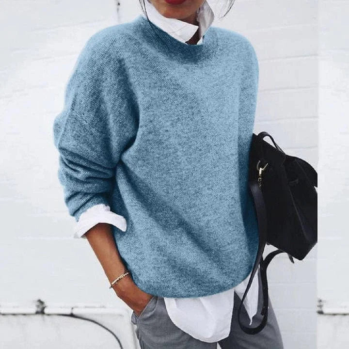 Loose Fit Soft Knit Sweater for Women