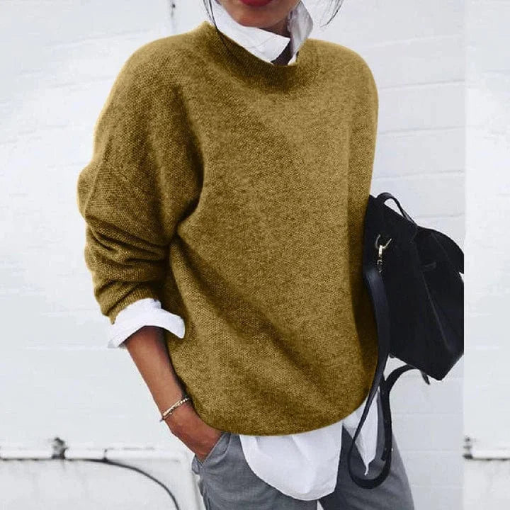 Loose Fit Soft Knit Sweater for Women