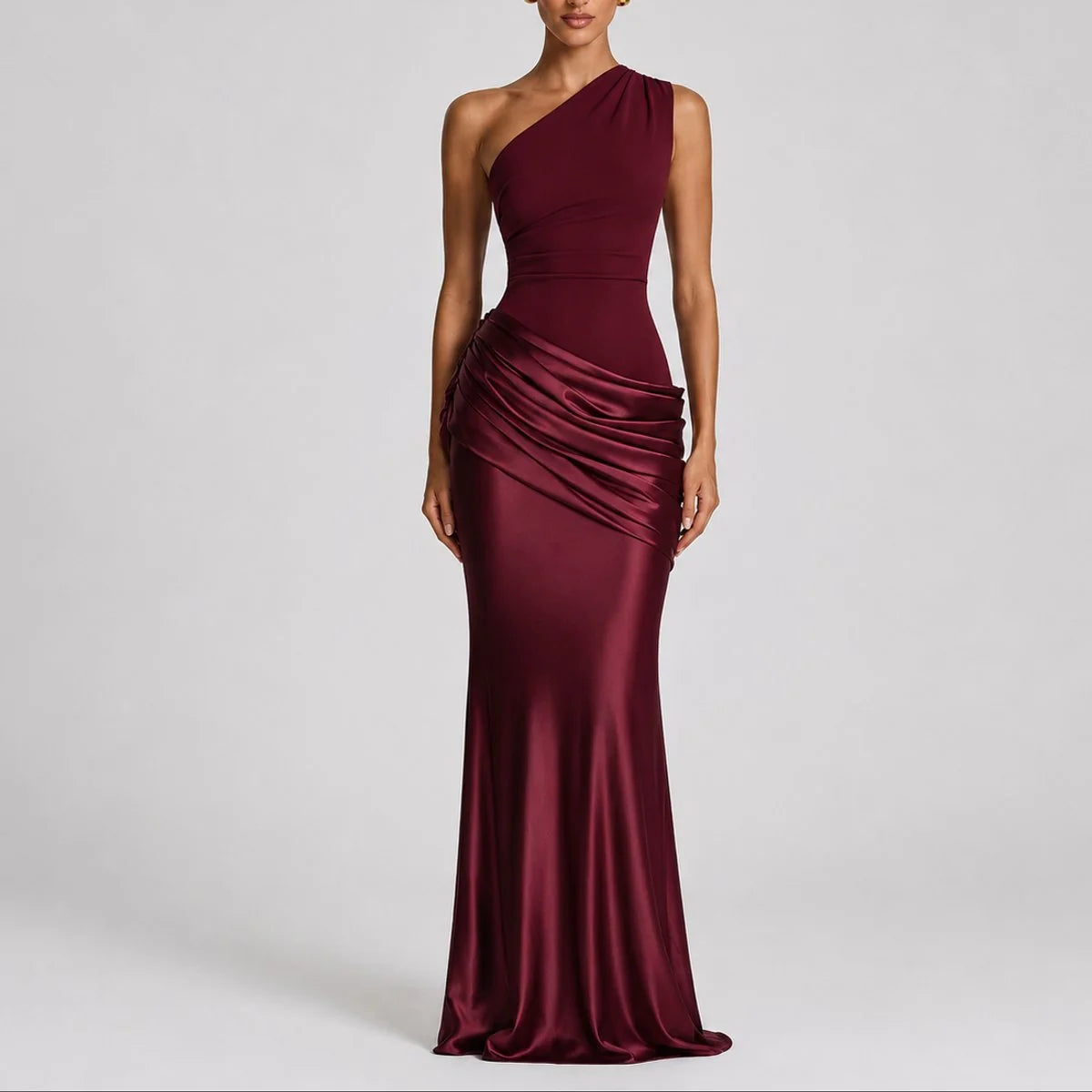 mother of the bride satin maxi dress – Red Carpet