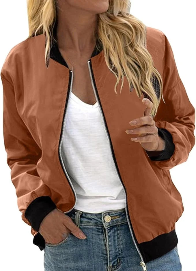 ma-1 bomber jacket – Brown