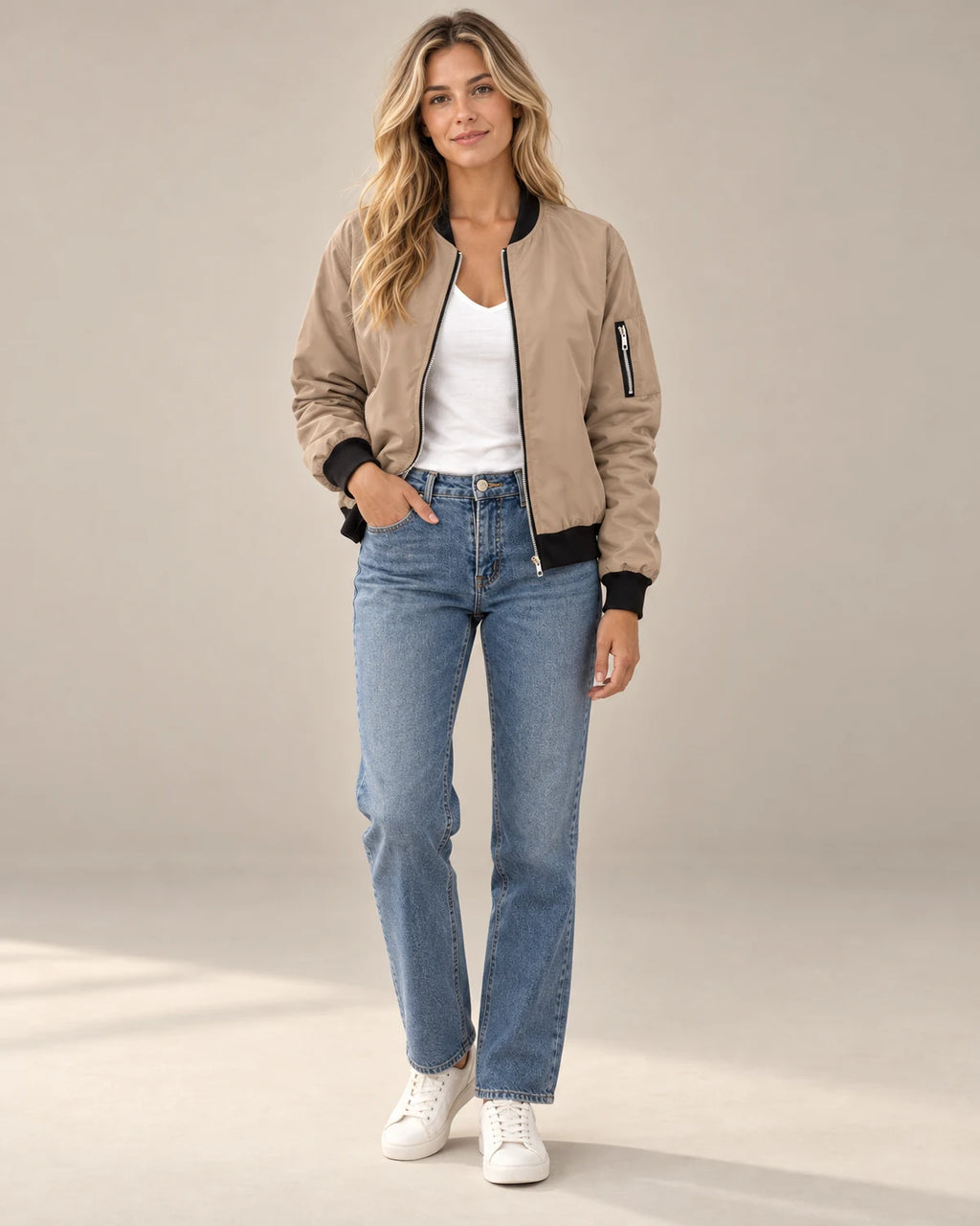 ma-1 bomber jacket – Khaki