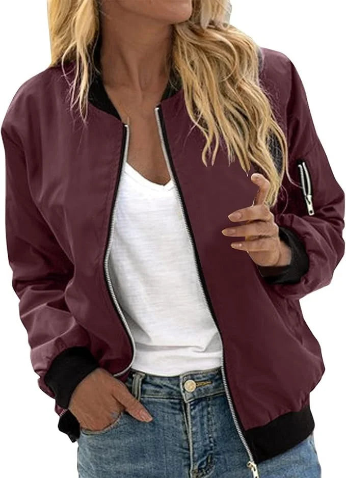 ma-1 bomber jacket – Red