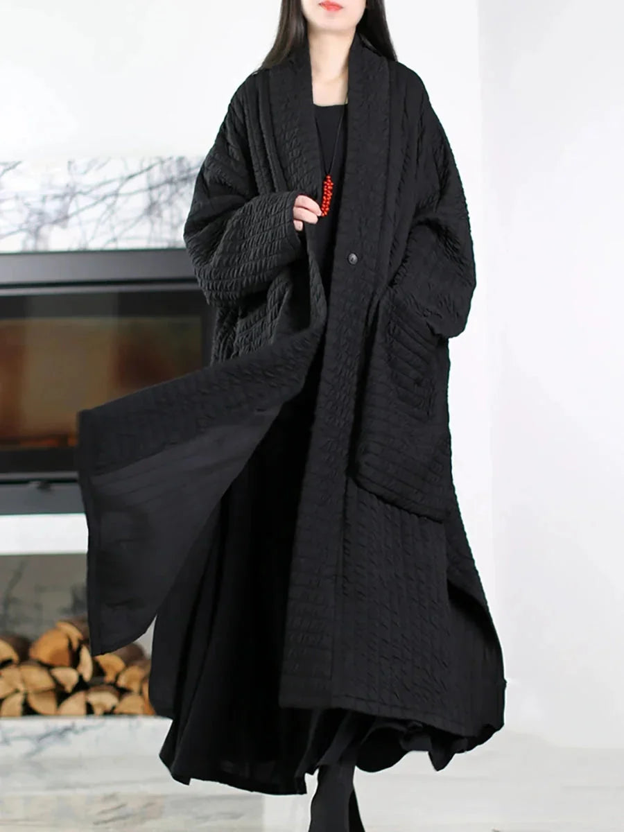 Quilted Winter Coat Long Sleeve