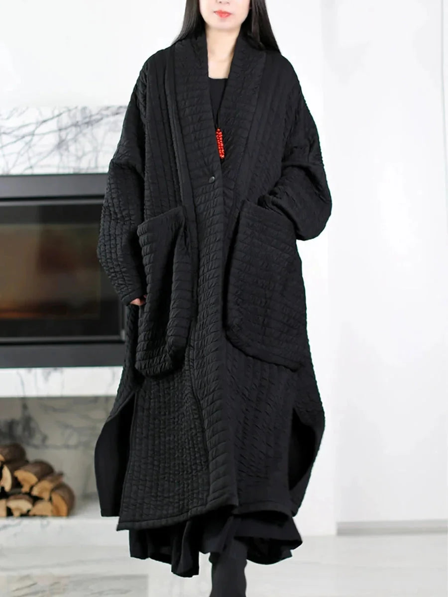 Quilted Winter Coat Long Sleeve