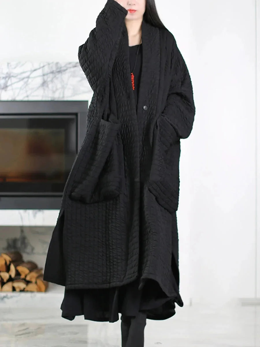Quilted Winter Coat Long Sleeve