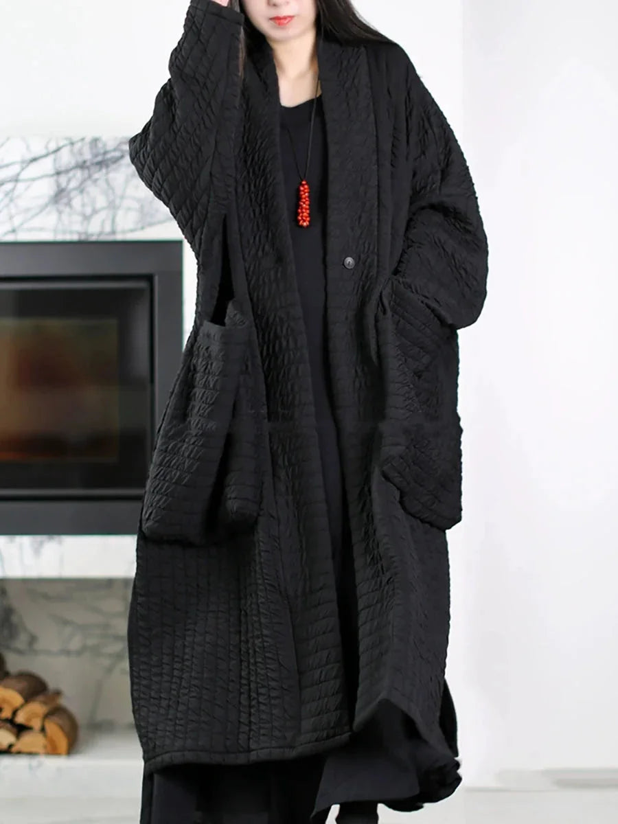 Quilted Winter Coat Long Sleeve