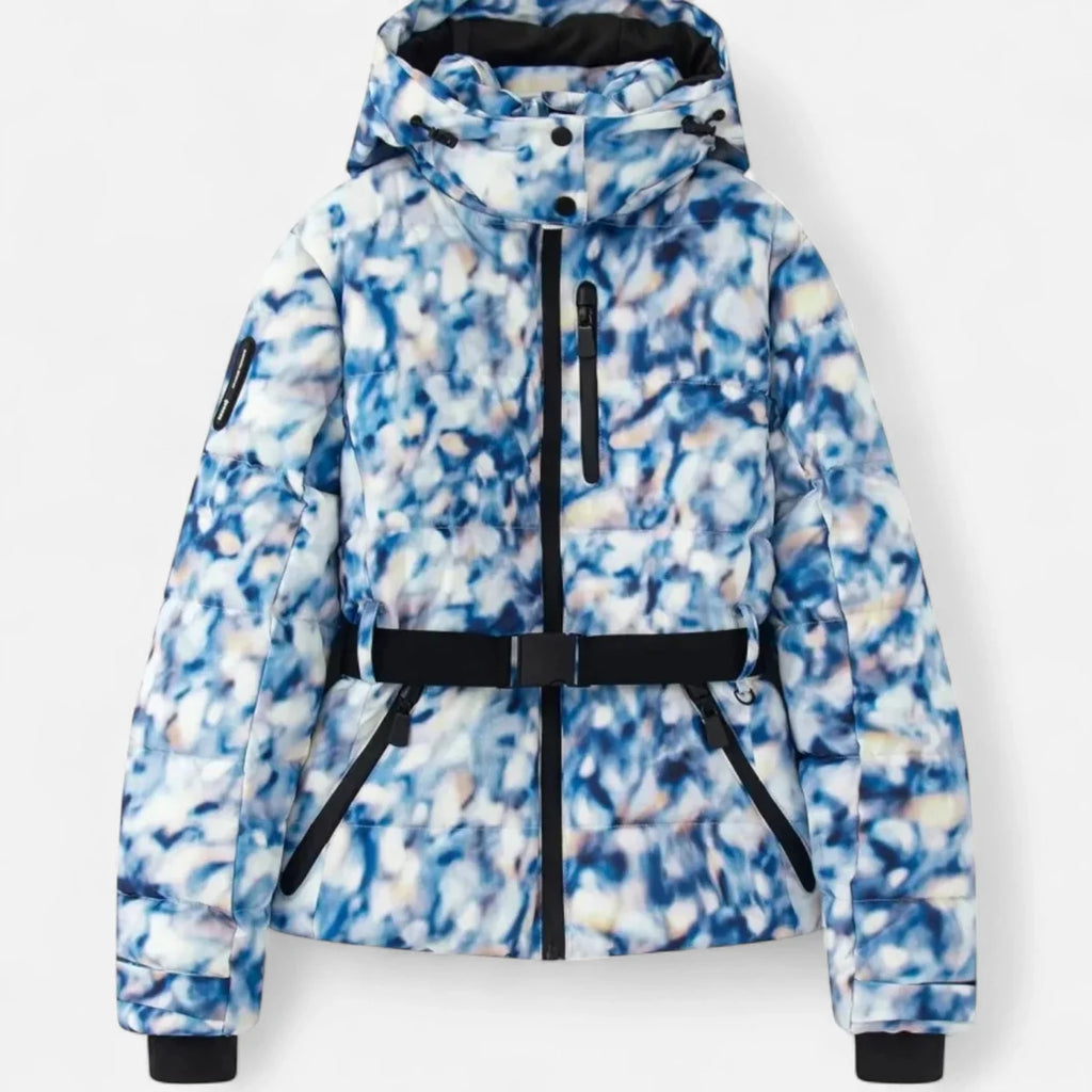 Belted Hooded Puffer Jacket