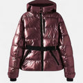 Belted Hooded Puffer Jacket