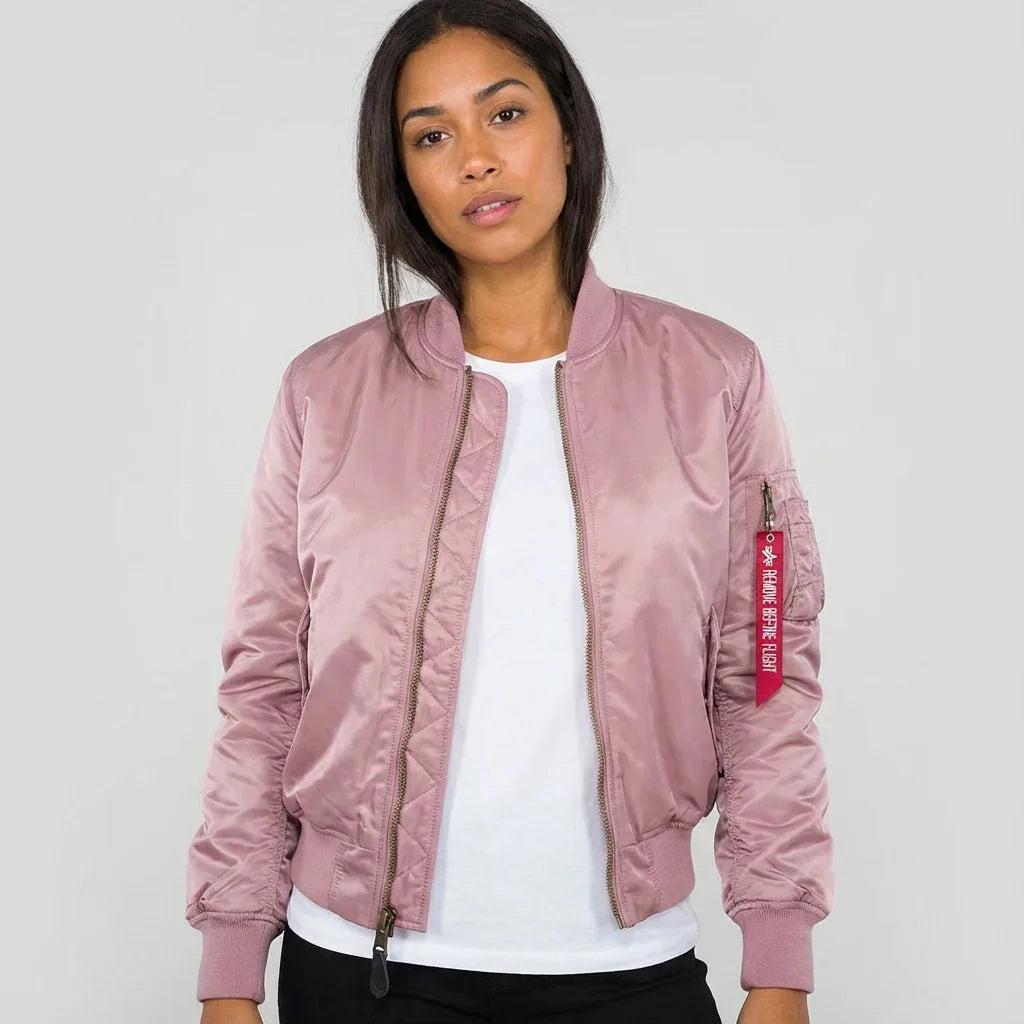 Classic MA-1 Bomber Jacket for Women