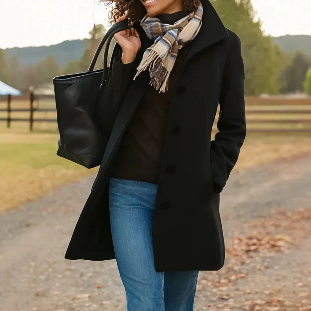 Classic Pea Coat for Women