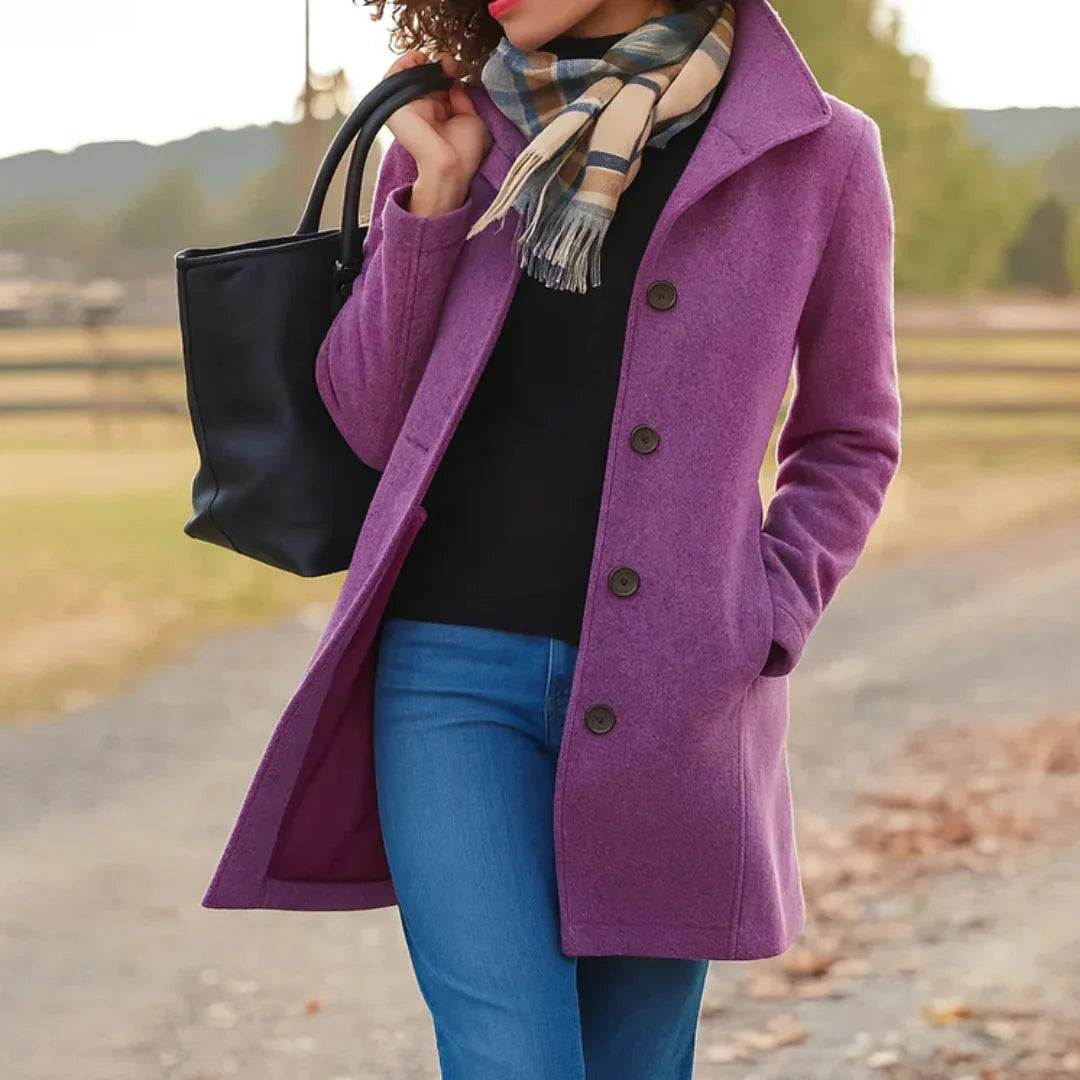 Classic Pea Coat for Women