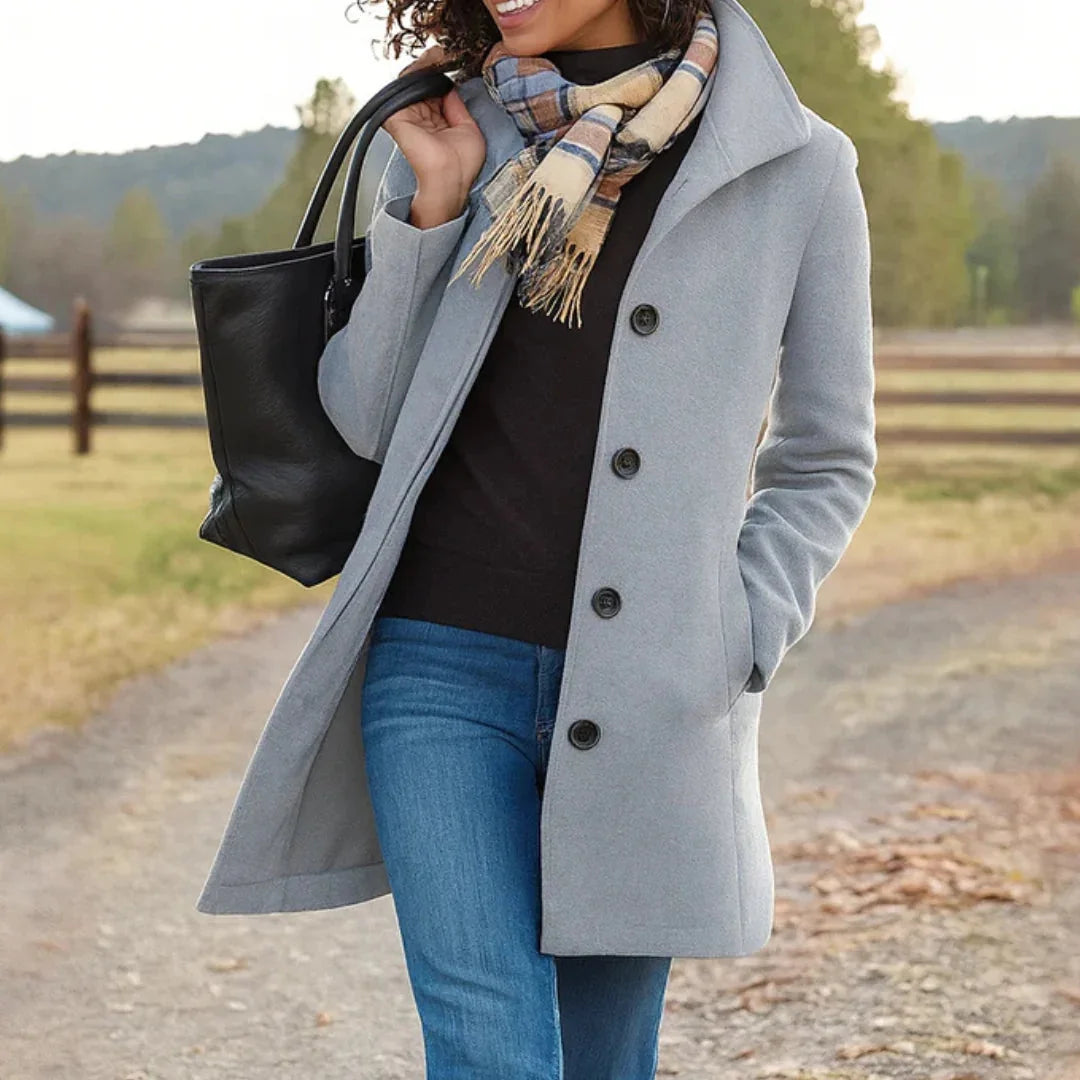 Classic Pea Coat for Women