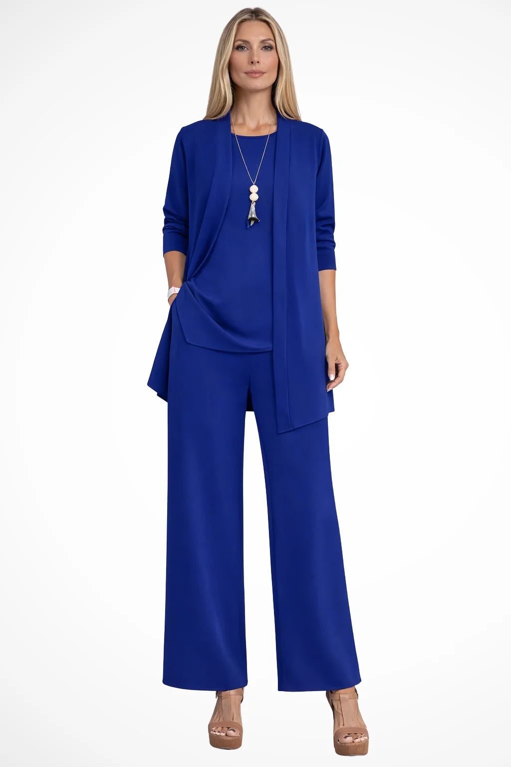 Dressy Three Piece Pant Suit Set