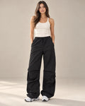 cargo pants women – Black