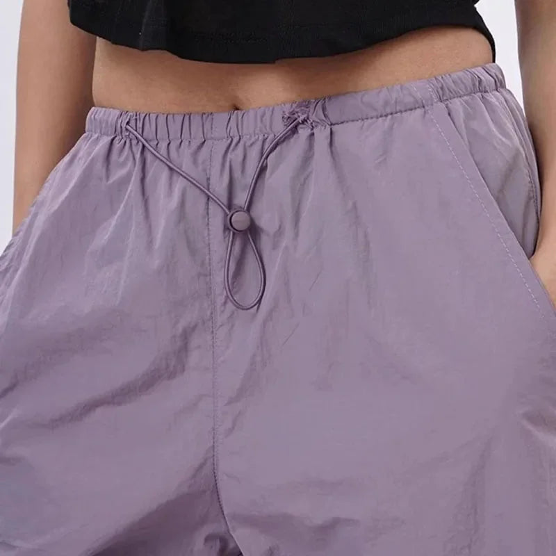 cargo pants women – Black