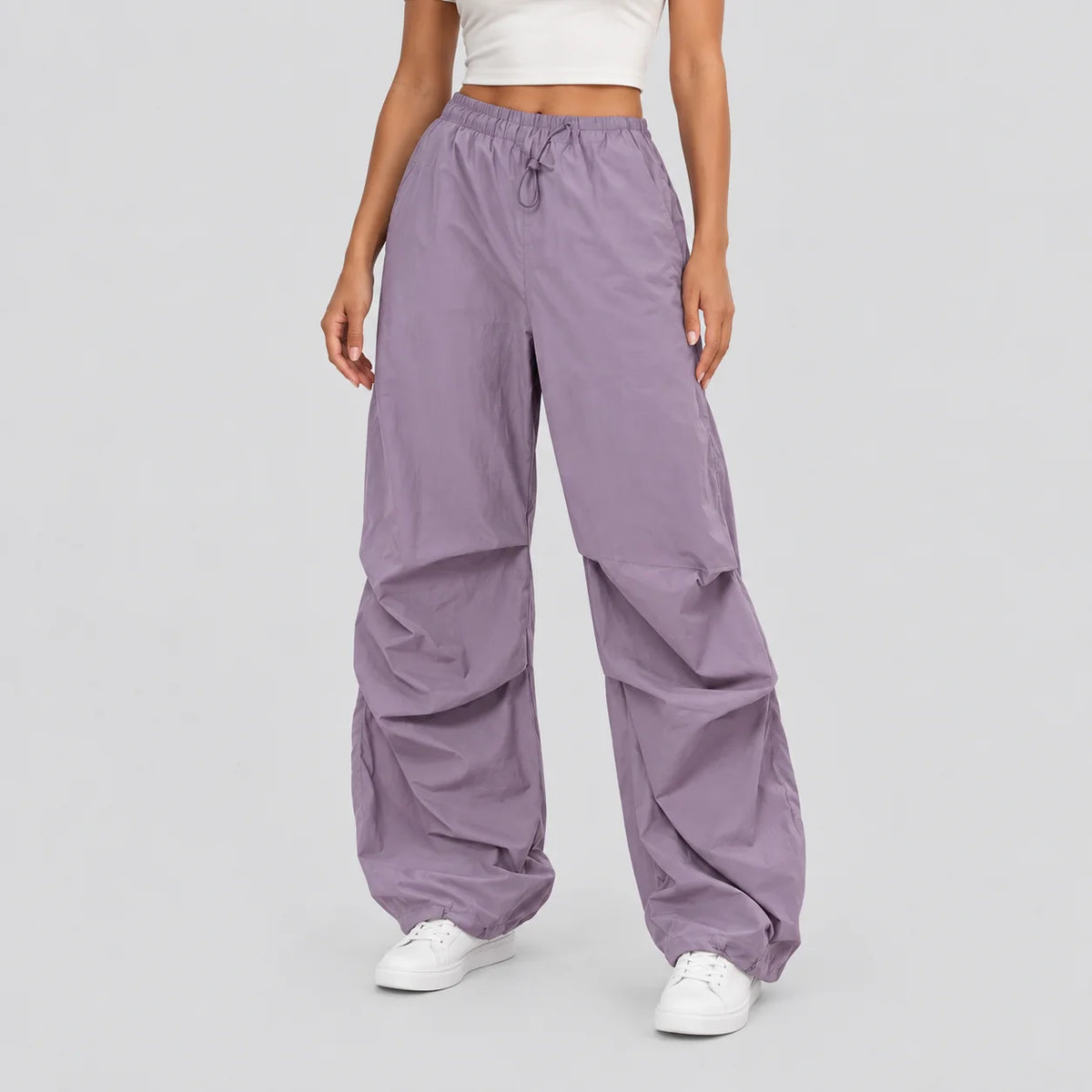 cargo pants women – Purple