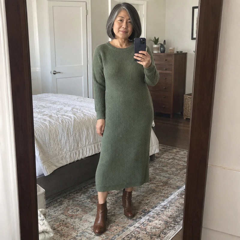 Beautiful knit dress